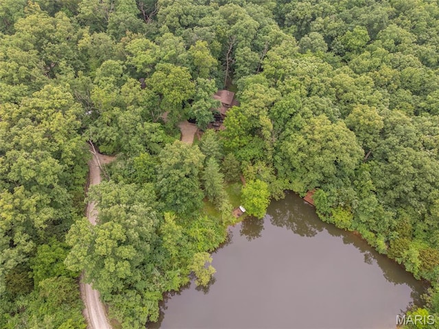483 Hummingbird View Dr, Innsbrook, MO 63390 - aerial view of property's location with a large body of water