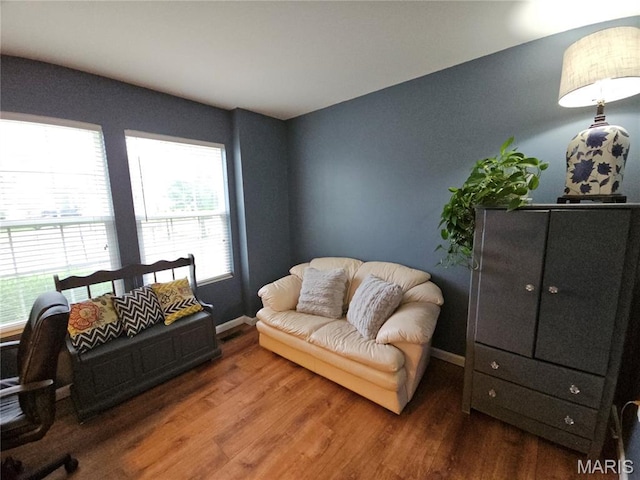 1751 Briarmanor Dr, Lake St Louis, MO 63367 - office featuring wood finished floors and baseboards