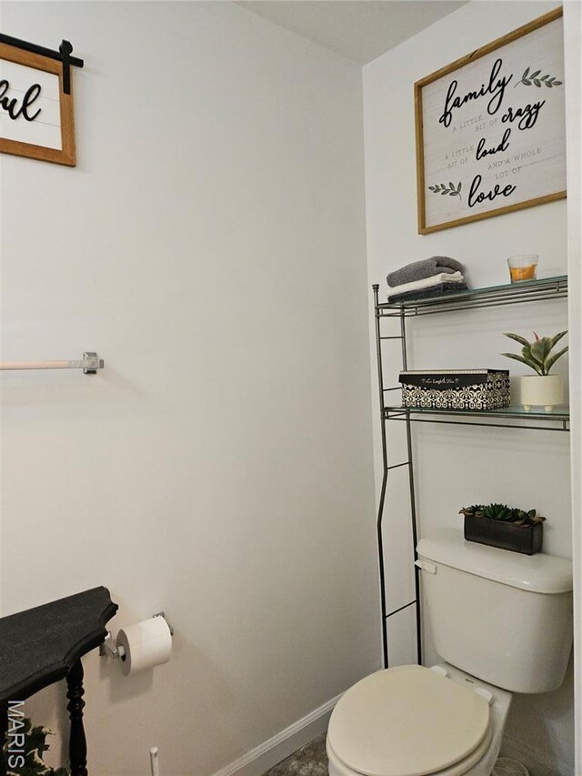 1751 Briarmanor Dr, Lake St Louis, MO 63367 - bathroom featuring toilet and baseboards