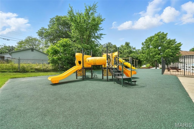 811 Wendevy Ct, Ballwin, MO 63011 - view of community jungle gym