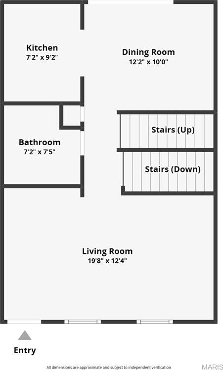 811 Wendevy Ct, Ballwin, MO 63011 - view of property floor plan