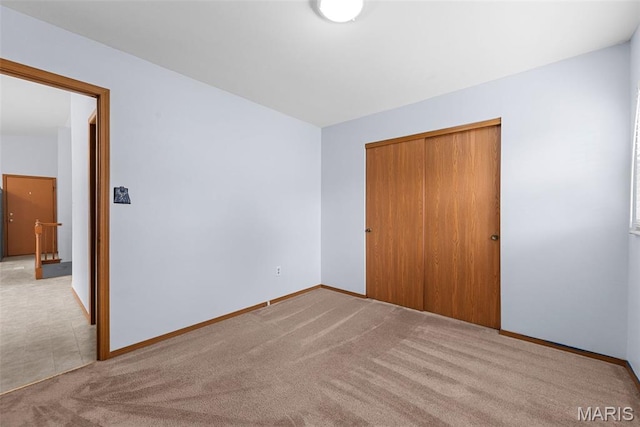 1203 Summerwood Dr, Saint Peters, MO 63376 - unfurnished bedroom featuring carpet and a closet