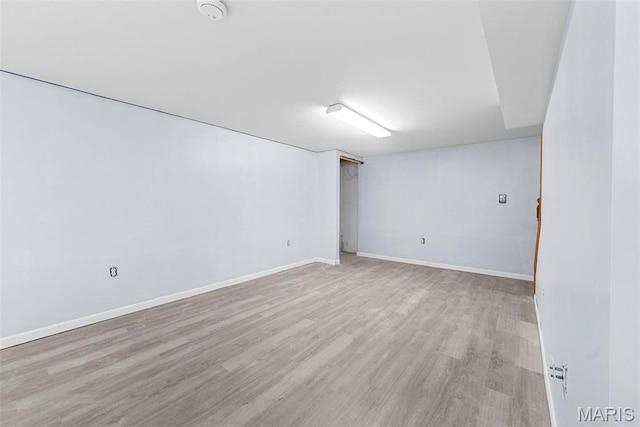 1203 Summerwood Dr, Saint Peters, MO 63376 - spare room with a smoke detector and wood finished floors