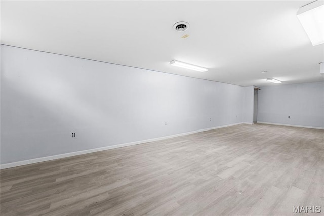 1203 Summerwood Dr, Saint Peters, MO 63376 - finished below grade area featuring light wood-type flooring