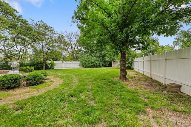 1203 Summerwood Dr, Saint Peters, MO 63376 - view of fenced backyard
