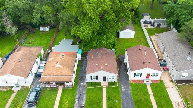 135 Anabel Ave, Saint Louis, MO 63135 - aerial perspective of suburban area
