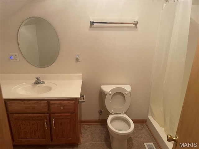 1036 Red Arrow, Sikeston, MO 63801 - full bathroom with vanity and tile patterned floors