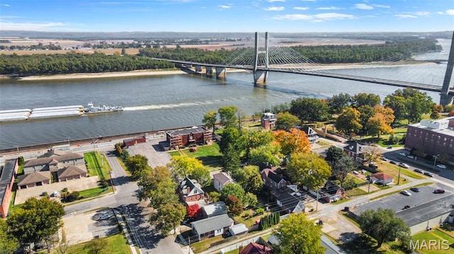 309 S Spanish Cpe, Girardeau, MO 63701 - drone / aerial view of a notable bridge and a large body of water
