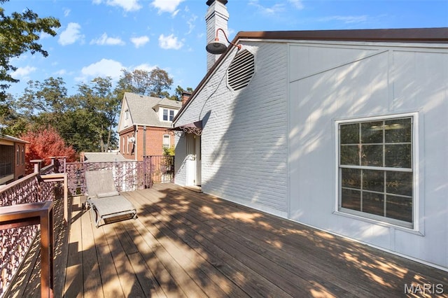 309 S Spanish Cpe, Girardeau, MO 63701 - view of deck