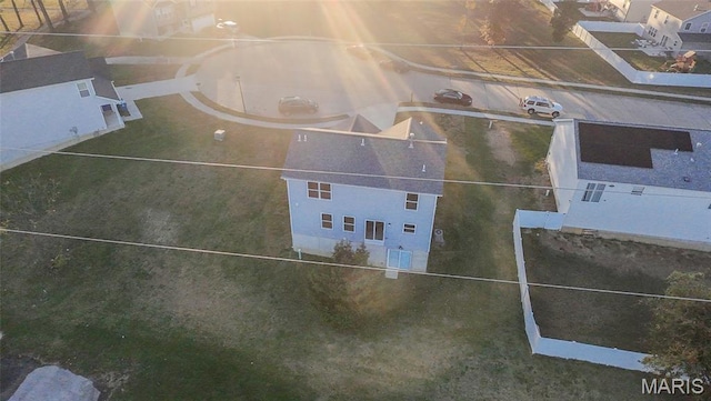 308 Ganim Dr, Shiloh, IL 62221 - aerial view