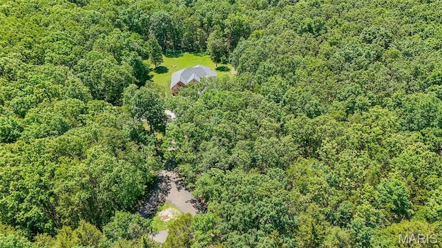 10660 Fawn Rdg, Rolla, MO 65401 - aerial overview of property's location featuring a forest