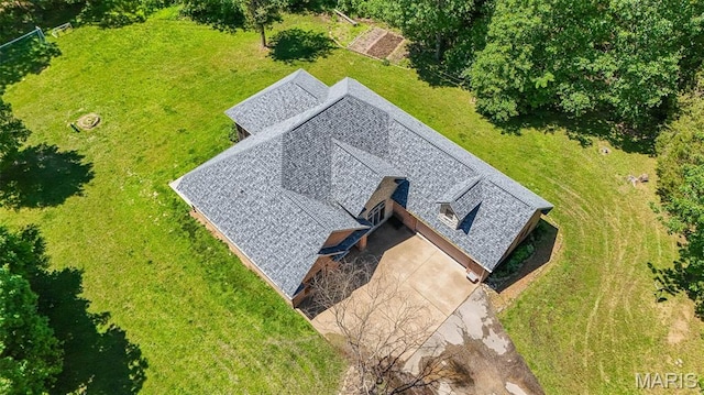 10660 Fawn Rdg, Rolla, MO 65401 - view from above of property