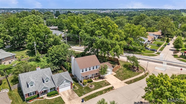 12101 Fahrpark Ln, Saint Louis, MO 63146 - drone / aerial view