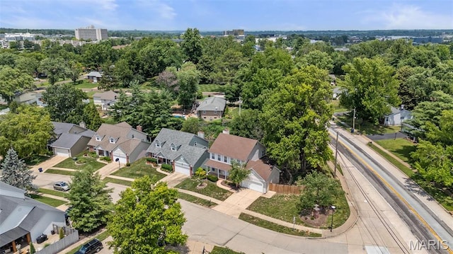 12101 Fahrpark Ln, Saint Louis, MO 63146 - aerial perspective of suburban area