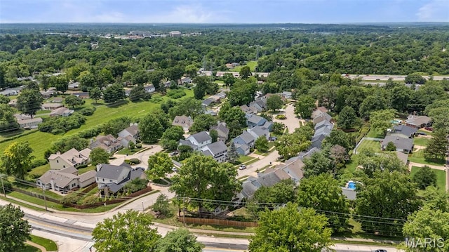 12101 Fahrpark Ln, Saint Louis, MO 63146 - aerial perspective of suburban area