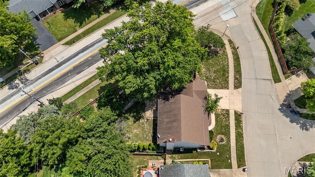 12101 Fahrpark Ln, Saint Louis, MO 63146 - drone / aerial view