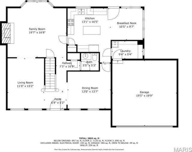 12101 Fahrpark Ln, Saint Louis, MO 63146 - view of room layout