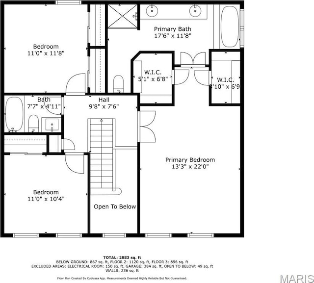 12101 Fahrpark Ln, Saint Louis, MO 63146 - view of home floor plan