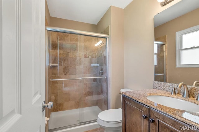 3100 Tally Ho Dr, Saint Charles, MO 63301 - bathroom with vanity and a shower stall