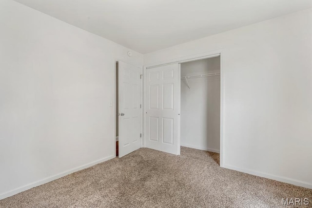 3100 Tally Ho Dr, Saint Charles, MO 63301 - unfurnished bedroom featuring carpet floors and a closet