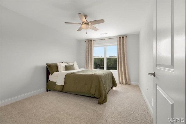 145 Royal Inverness Pkwy, Dardenne Prairie, MO 63368 - bedroom featuring light colored carpet and a ceiling fan