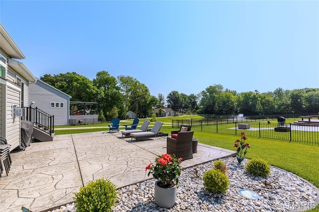 145 Royal Inverness Pkwy, Dardenne Prairie, MO 63368 - view of patio with view of wooded area
