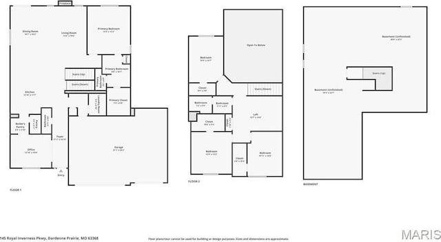 145 Royal Inverness Pkwy, Dardenne Prairie, MO 63368 - view of home floor plan