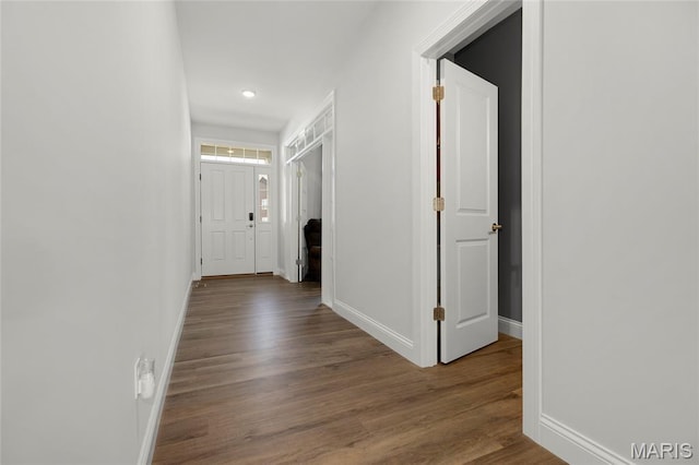 145 Royal Inverness Pkwy, Dardenne Prairie, MO 63368 - corridor with wood finished floors and recessed lighting