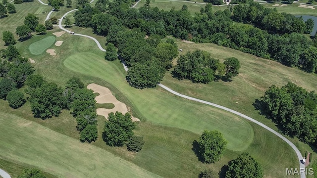 145 Royal Inverness Pkwy, Dardenne Prairie, MO 63368 - aerial view of property's location featuring a golf club