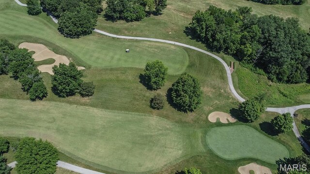 145 Royal Inverness Pkwy, Dardenne Prairie, MO 63368 - aerial overview of property's location featuring a golf course