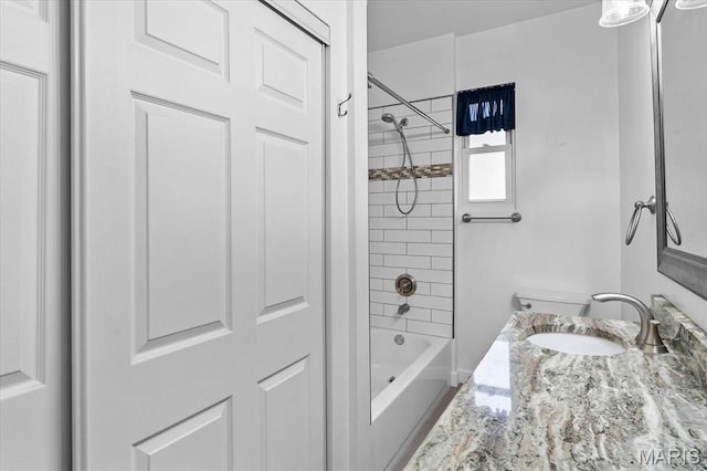 542 S Main St, Waterloo, IL 62298 - full bathroom with shower / tub combination and vanity