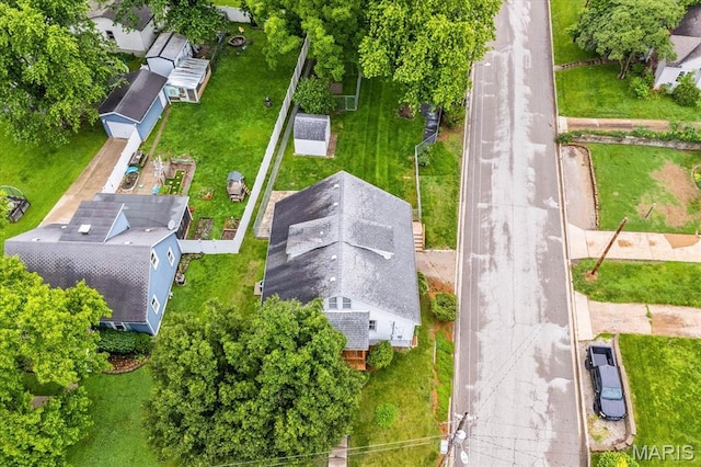 542 S Main St, Waterloo, IL 62298 - bird's eye view