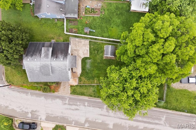 542 S Main St, Waterloo, IL 62298 - drone / aerial view