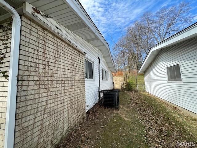 415 Waterford Dr, Florissant, MO 63033 - view of home's exterior featuring a cooling unit