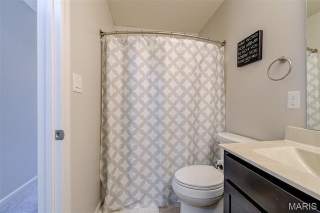 3325 Charlestowne Crossing Dr, Saint Charles, MO 63301 - full bath with vanity and curtained shower