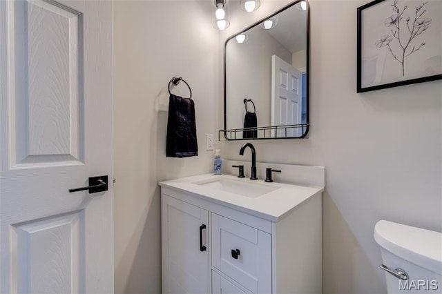 3325 Charlestowne Crossing Dr, Saint Charles, MO 63301 - half bath with vanity and toilet