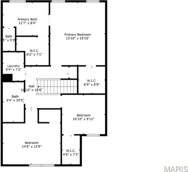 3325 Charlestowne Crossing Dr, Saint Charles, MO 63301 - view of floor plan / room layout