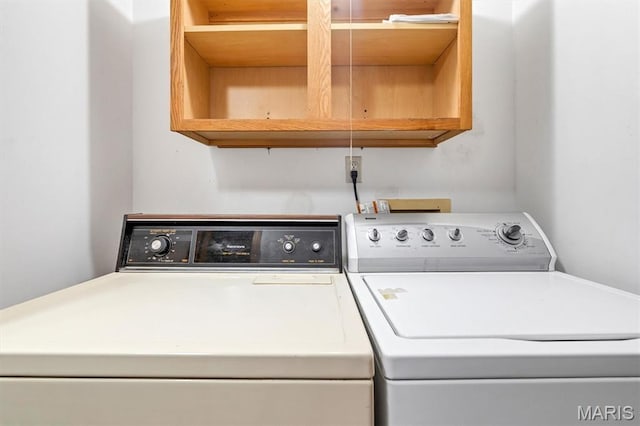 1308 Holgate Dr Unit G5, Ballwin, MO 63021 - laundry area featuring separate washer and dryer