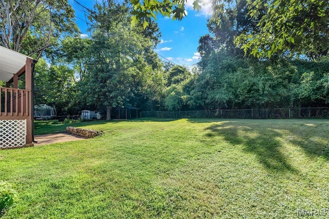 321 Fairview Ct, Ballwin, MO 63021 - view of yard featuring view of wooded area