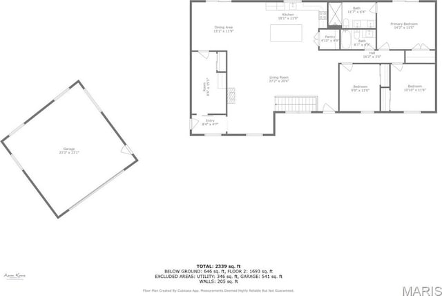 178 Spring Branch Rd, Troy, MO 63379 - view of floor plan / room layout