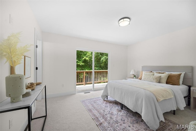 178 Spring Branch Rd, Troy, MO 63379 - carpeted bedroom featuring access to outside