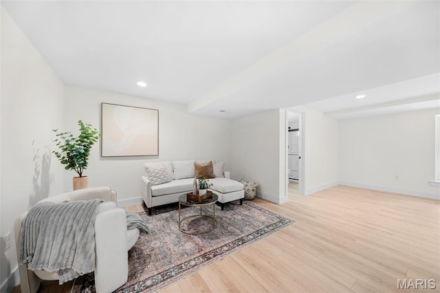 178 Spring Branch Rd, Troy, MO 63379 - living area with wood finished floors and recessed lighting