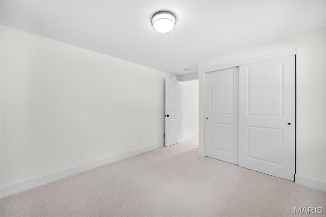 178 Spring Branch Rd, Troy, MO 63379 - unfurnished bedroom with light colored carpet and a closet