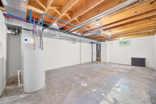 178 Spring Branch Rd, Troy, MO 63379 - basement with water heater
