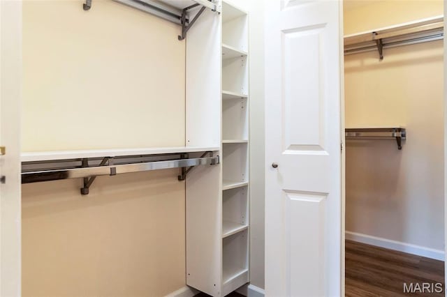 17560 Old Jamestown Rd, Florissant, MO 63034 - spacious closet featuring wood finished floors