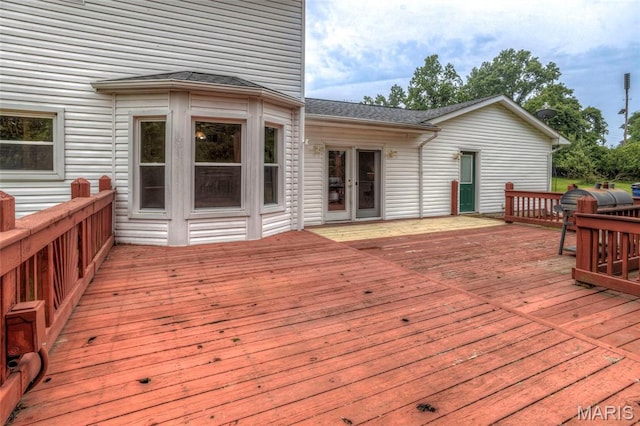 17560 Old Jamestown Rd, Florissant, MO 63034 - deck with grilling area