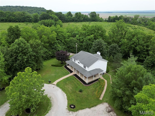 4 Hahn Estates Rd, Winfield, MO 63389 - drone / aerial view of a forest