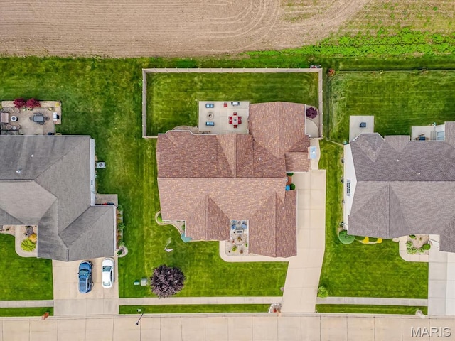 4184 Red Field Dr, Swansea, IL 62226 - drone / aerial view