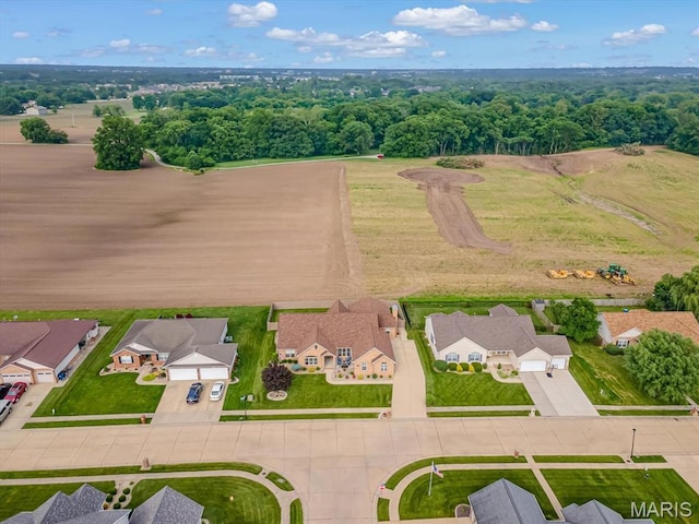 4184 Red Field Dr, Swansea, IL 62226 - aerial view of residential area