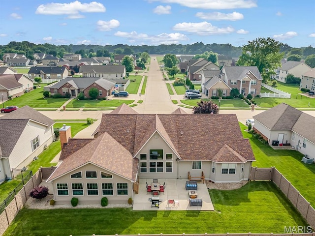 4184 Red Field Dr, Swansea, IL 62226 - aerial perspective of suburban area